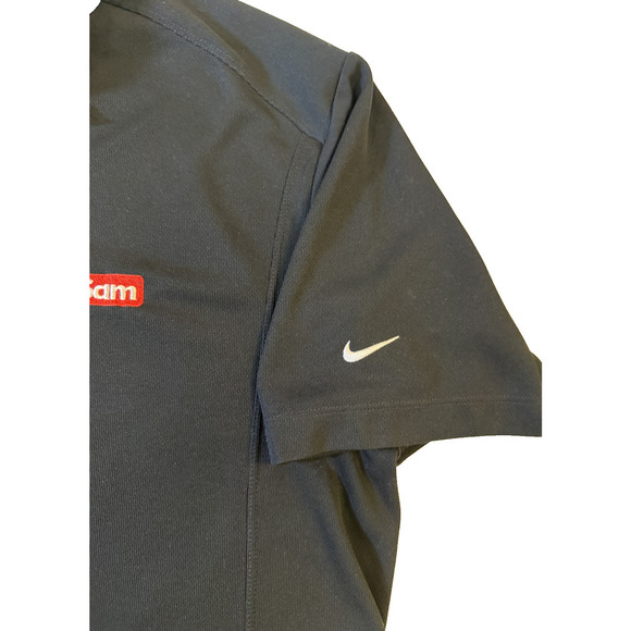 Nike Golf Polo Shirt Mens XL Navy Blue Dri-FIT Good Sam Embroidered Swoosh Logo - Picture 4 of 6